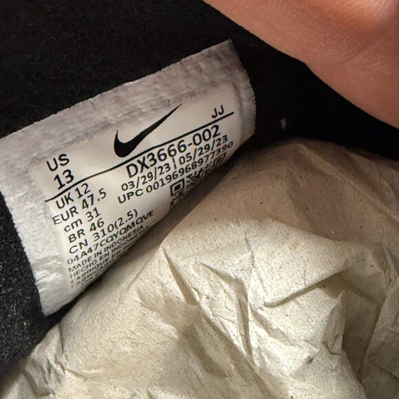 Nike Air Max Solo Black White Mens Shoes DX3666-002 NEW* Sz 13 - Picture 7 of 7